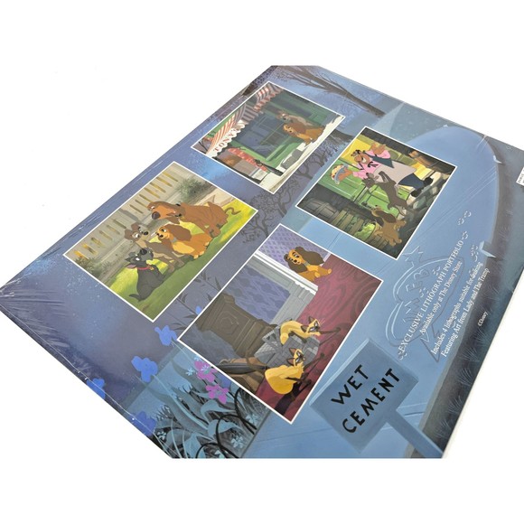 SEALED! Lady And The Tramp Exclusive Portfolio 4 Prints Disney 1998 Lithograph - Picture 4 of 4
